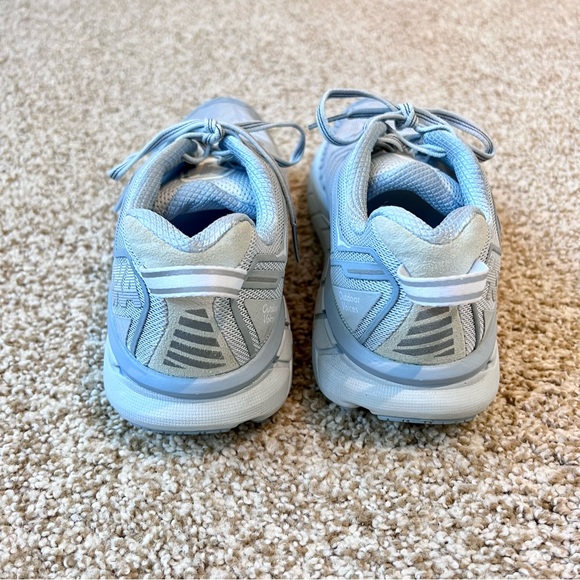 Hoka Shoes Hoka One One X Ov Clifton Womens Blue Mist Light Blue